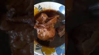 Masarap na adobong baboy food superenjoyable satisfying viral shorts [upl. by Mathia121]