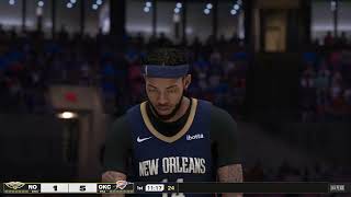 NBA 2K25 Next Gen  New Orleans Pelicans vs Oklahoma City Thunder [upl. by Oalsinatse179]