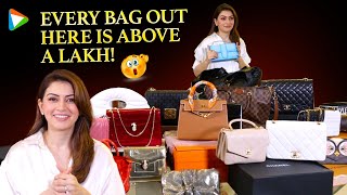 Hansika Motwani shows her luxury bag collection [upl. by Siramaj]