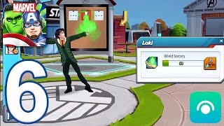 MARVEL Avengers Academy  Gameplay Walkthrough Part 6  Level 5 iOS Android [upl. by Annayad]