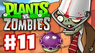 Plants vs Zombies  Gameplay Walkthrough Part 11  World 5 HD [upl. by Nunnery]