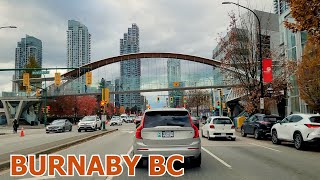 VANCOUVER DRIVE on Kingsway and Boundary BURNABY BC CANADA in November 2024 [upl. by Nairod427]