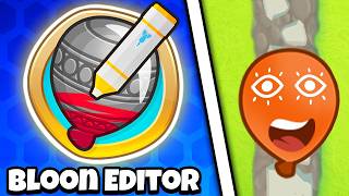 Official BLOON EDITOR in Bloons TD 6 Mod [upl. by Robma]