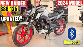 2024 Tvs Raider 125 BS6 Full Detailed Review  On Road Price All New Features Mileage [upl. by Ardnael]