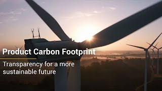 Product Carbon Footprint  Transparency for a sustainable future [upl. by Yadahs]