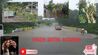 Typhoon Kristine Aftermath Lipa City Batangas [upl. by Arreip]