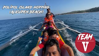 Polipol Island hopping ALICUPEN BEACH Bolinao Pangasinan [upl. by Arahsat]