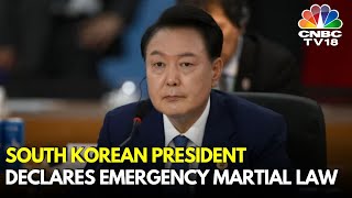 South Korea News South Korean President Declares Emergency Martial Law  Yoon Suk Yeol North Korea [upl. by Huxham]