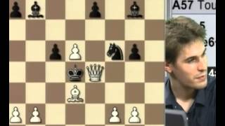 Conquest vs Degraeve Ouverture pion dame  Echecs partie commentée [upl. by Sexton]