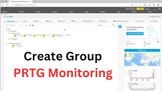 How to create Group on PRTG Monitoring Tools [upl. by Eked]