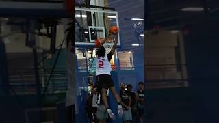 His Elevation is CRAZY basketball aau dunk [upl. by Sadnak78]