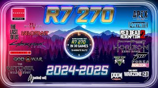 ⭕AMD R9 270 in 30 GAMES  Gaming in 2024 [upl. by Mella]