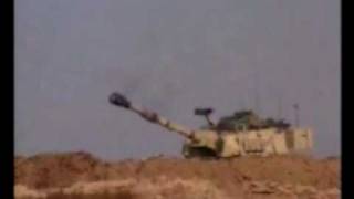 382 FA M109A6 Paladin 155mm SP Howitzer Live Fire [upl. by Karlie]