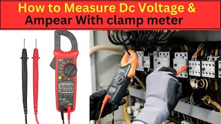 Measure DC Voltage and Amps With Clamp Meter  EASY Tutorial [upl. by Castra]