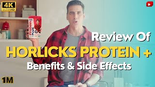 Horlicks Protein Plus Protein Powder Review Price Benefits amp Side Effects thevikisingh [upl. by Justicz]