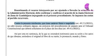 Ciudadanos por Guadalajara no podrá presentarse a las municipales en Azuqueca [upl. by Oigolue405]