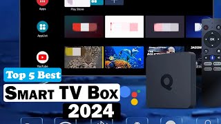 Top 5 Best Smart TV Box 2024 [upl. by Madonna]