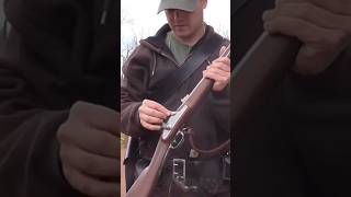 How To Load An 1861 Springfield Civil War Musket [upl. by Vesta17]