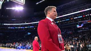 Will Ferrell a security guard at Staples Center [upl. by Jamieson881]