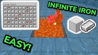 BEST SIMPLE 121 IRON FARM TUTORIAL in Minecraft Bedrock MCPEXboxPS4SwitchPC [upl. by Mackoff]