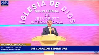 Enseñanza Un corazón espiritual  Iglesia de Dios Ministerial de Jesucristo Internacional [upl. by Weintrob]