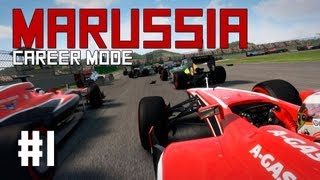 F1 2013  Career Mode  Marussia  S01E01 [upl. by Aidan298]