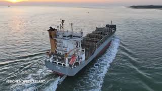 Bjorg on the Western Scheldt near Vlissingen [upl. by Keslie]