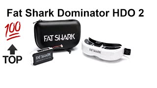 Only 46499 Preview Fat Shark Dominator HDO 2 FPV Goggles 1280x960 OLED panels [upl. by Brawley]