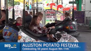 INFO Simcoe  Alliston Potato Festival Celebrates 50 Years  Rogers tv  Rogers tv [upl. by Islaen]