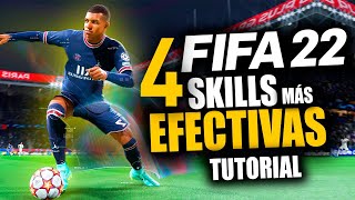 4 NUEVOS REGATES que DEBES APRNDER en FIFA 22 TUTORIAL 😱😱 [upl. by Yltneb]