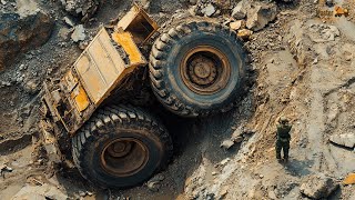 100 Insane Dangerous Moments in Heavy Machinery Fastest Fails w Dump Trucks Excavators amp Cranes [upl. by Astto516]