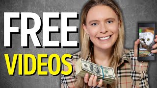 Download FREE Videos To Reupload LEGALLY To Earn Money Online [upl. by Eneiluj]