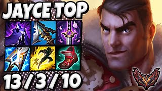 Jayce vs Fiora  TOP  Lol Korea Grandmaster Patch 1324 ✅ [upl. by Nnyllatsyrc]