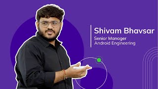 LifeAtServify20  Meet Shivam Bhavsar Senior Manager  Android Engineering in our new series [upl. by Eelik]