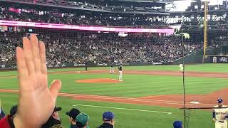 DBacks  Mariners Live Josh Rojas Leadoff HomeRun [upl. by Av991]