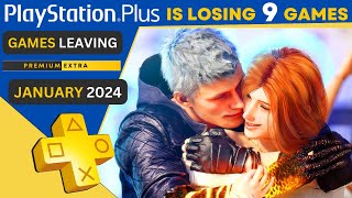 9 Incredible Games Leaving PS Plus Extra amp Premium Soon  January 2024 [upl. by Aieken]