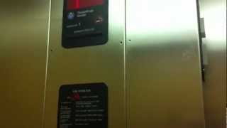 ThyssenKrupp elevator with EPIC DOOR  San Miguel Apartments San Antonio TX [upl. by Frederich553]