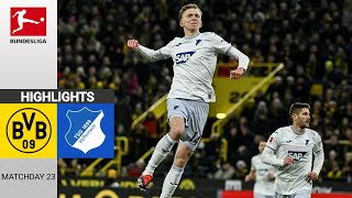 Borussia Dortmund  Hoffenheim  23  Zusammenfassung  Bundesliga 202324  dortmund hoffenheim [upl. by Ayotl]