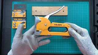 Tolsen 43022 Staple Gun [upl. by Copeland]