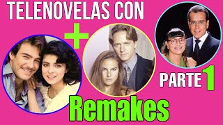 60 Remakes que no sabías que eran de exitosas Telenovelas  Algunas fueron mega exitosas  PARTE 1 [upl. by Nediarb]