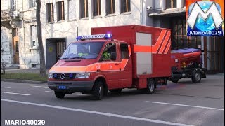 Feuerwehr und Rettungsdienst BaselStadt Zusammenschnitt [upl. by Enylekcaj410]