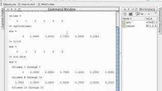 Vectors in MATLAB [upl. by Arutek]