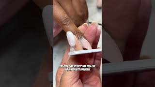 Watch me work 🙂‍↕️💅🏽 nails braider nailtech acrylicnails stitchbraids nailtutorial hair [upl. by Akeber371]