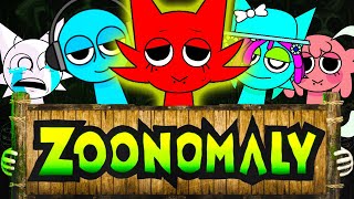 Incredibox Sprunki Animation SAD STORY  Zoonomaly Theme Song COVER [upl. by Airebma]