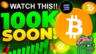 Bitcoin To 100K SOON Buy Opportunity Incoming [upl. by Ahset]