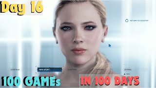 Detroit Become Human  Day 16  100 Games in 100 Days  4k Gameplay  Radeon RX 7600XT  Tamil [upl. by Ahsiekel]