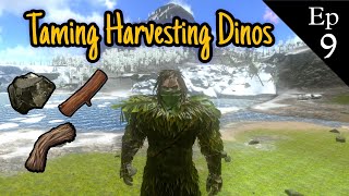 Ark Mobile  Taming Argentavis and FarmersDinos  Arkventure Episode 9 [upl. by Lasala]