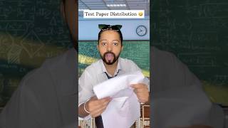 Exam Paper Distribution  SCHOOL Days 🤣 comedy funny youtubeshorts school viral [upl. by Zingale]