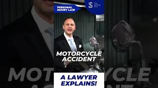 MOTORCYCLE ACCIDENT  A Lawyer Explains  motorcycle personalinjury [upl. by Einniw]