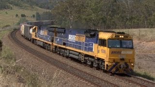 NSW Railways  Southern Highlands Australian Trains [upl. by Hakilam920]